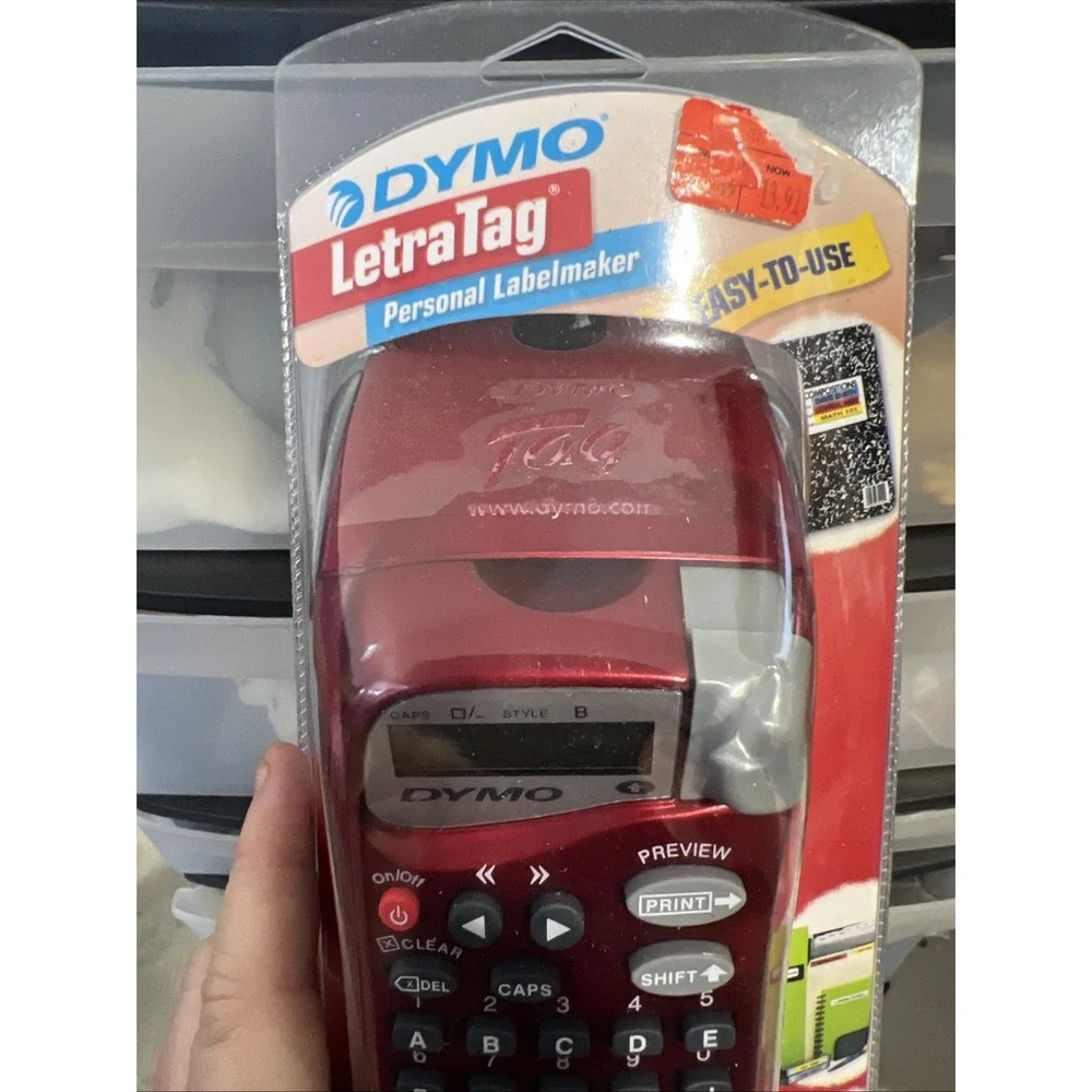 DYMO Letratag Personal Lablemaker 18588 New Sealed Portable Handheld